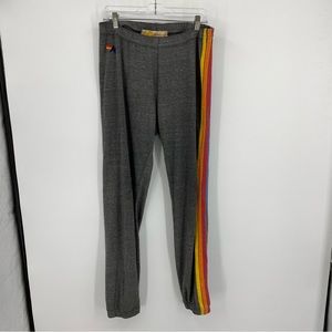Aviator Nation 5 Stripe Sweatpants XL